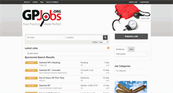 Desktop Screenshot of gpjobs.org