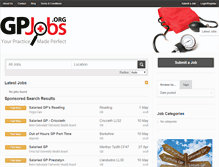 Tablet Screenshot of gpjobs.org